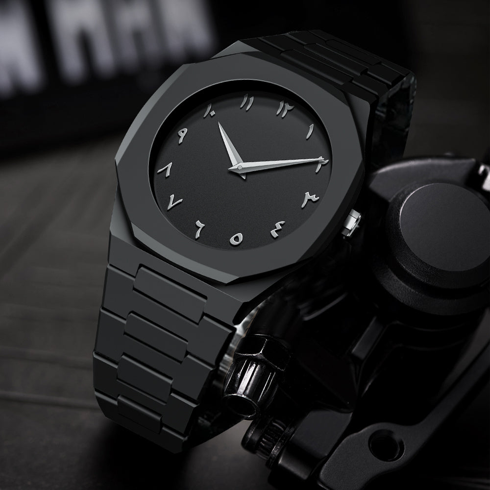 The Ultimate All-Black Luxury Watch – Bold, Sleek & Timeless 🖤⏱️