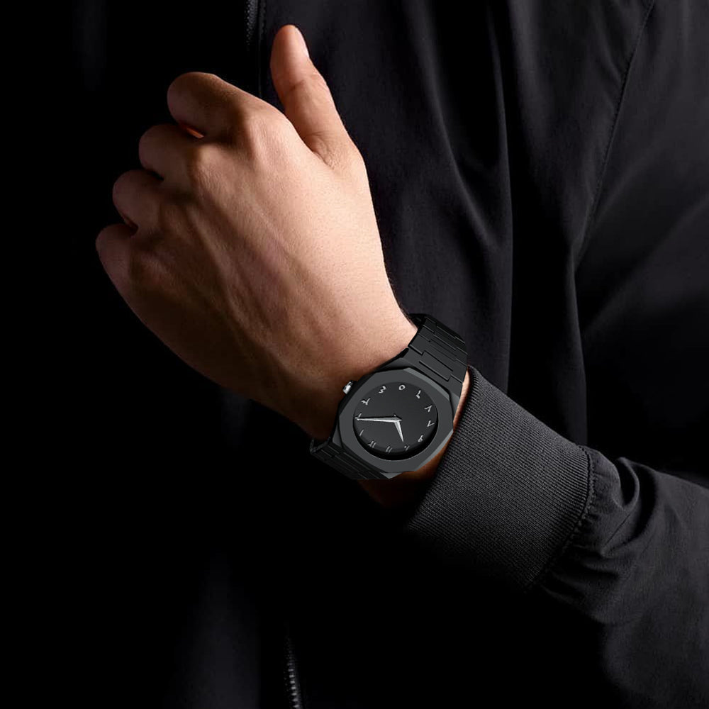 The Ultimate All-Black Luxury Watch – Bold, Sleek & Timeless 🖤⏱️